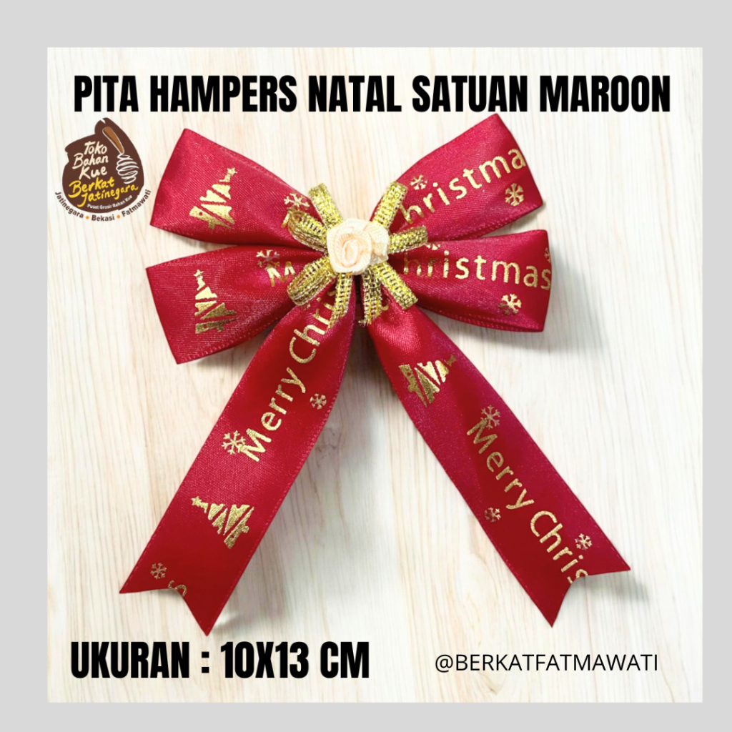 

PITA NATAL HAMPERS SATUAN / PITA SATIN CHRISTMAS / PITA HAMPERS NATAL LUCU / PCS