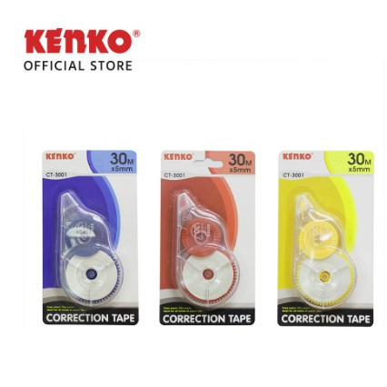 

Correction Tape Ukuran 30mm x 5mm