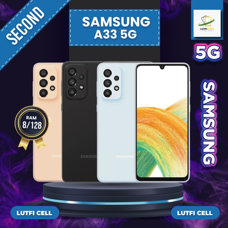 SAMSUNG A33 5G 8/256GB second