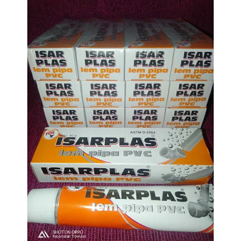 

KODE H78Q ISARPLAS 4gr LEM FOX LEM PVC 12pcsPERBOX