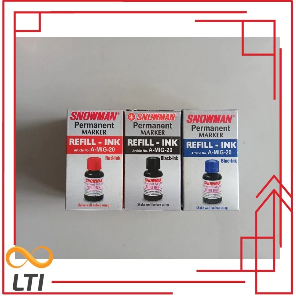 

Refill Snowman Permanen A-MIG-20 / PCS - MURMER