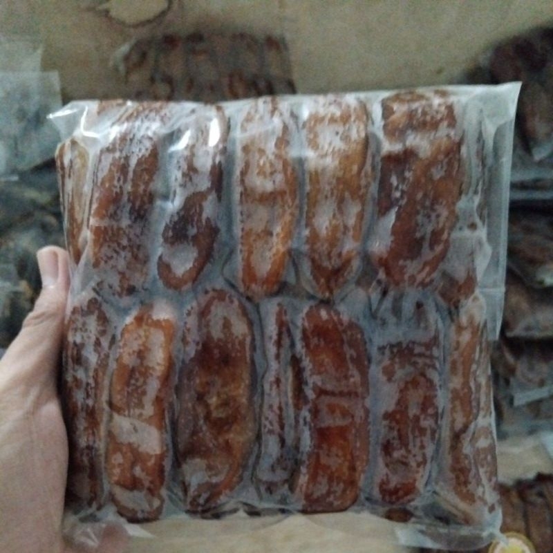 

pisang sale basah legit dan manis banget Rasakeun 500 gram