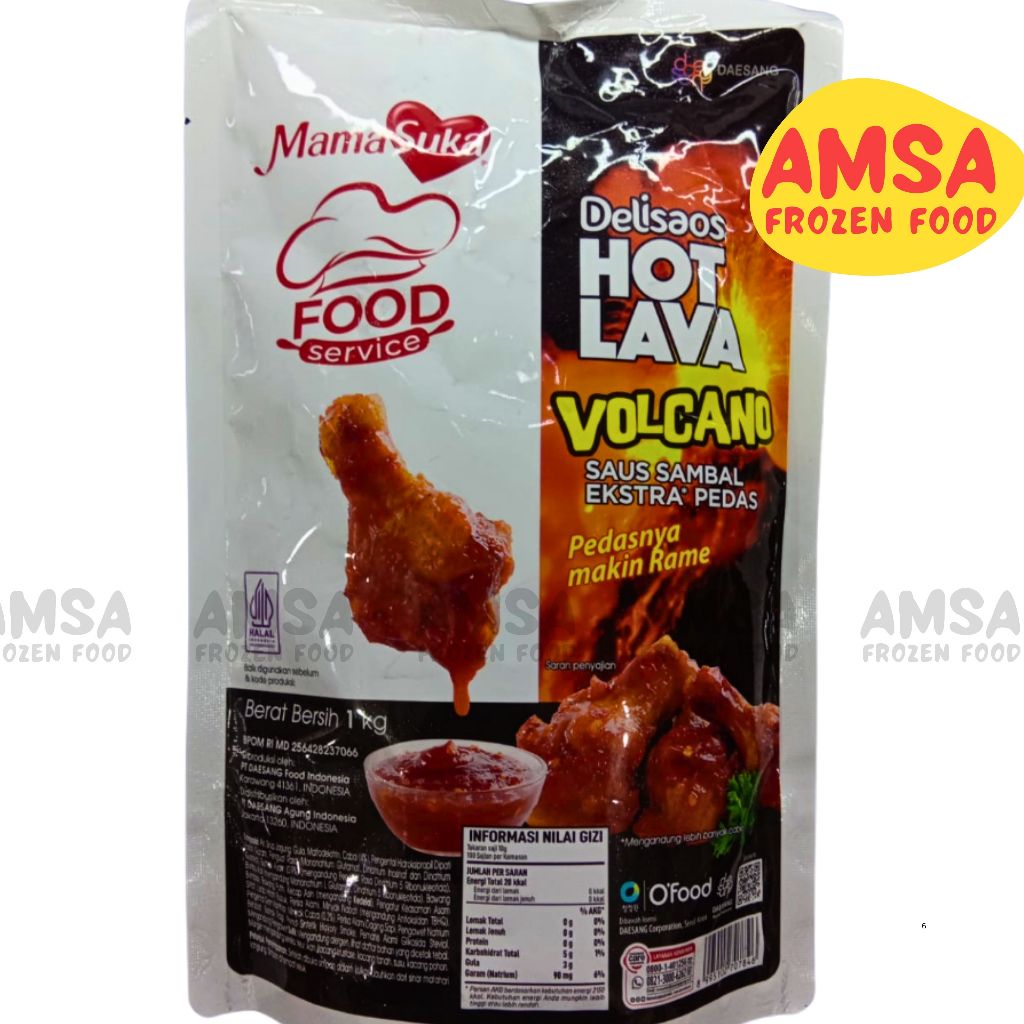 

Mamasuka Hot Lava VOLCANO 1kg