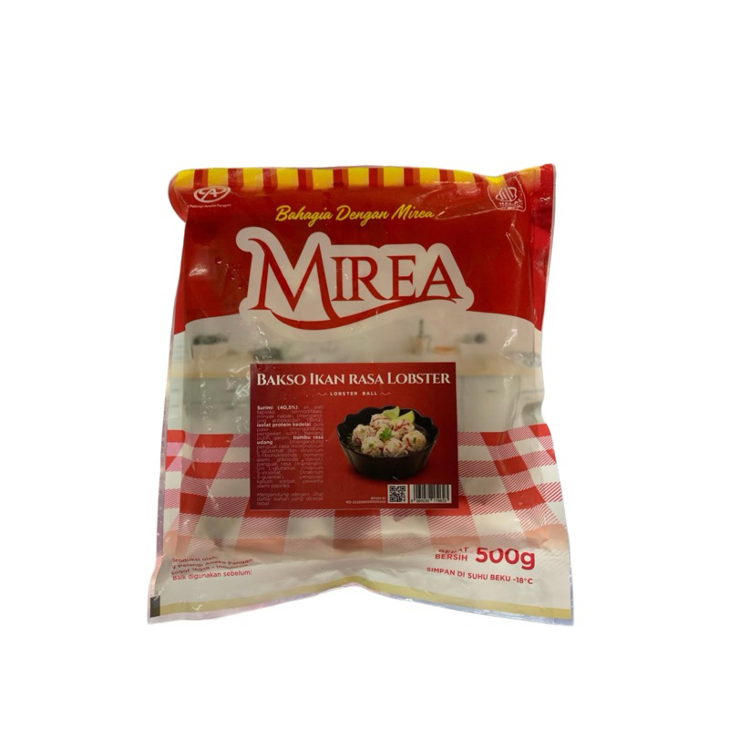 

MIREA BAKSO LOBSTER 500 GR