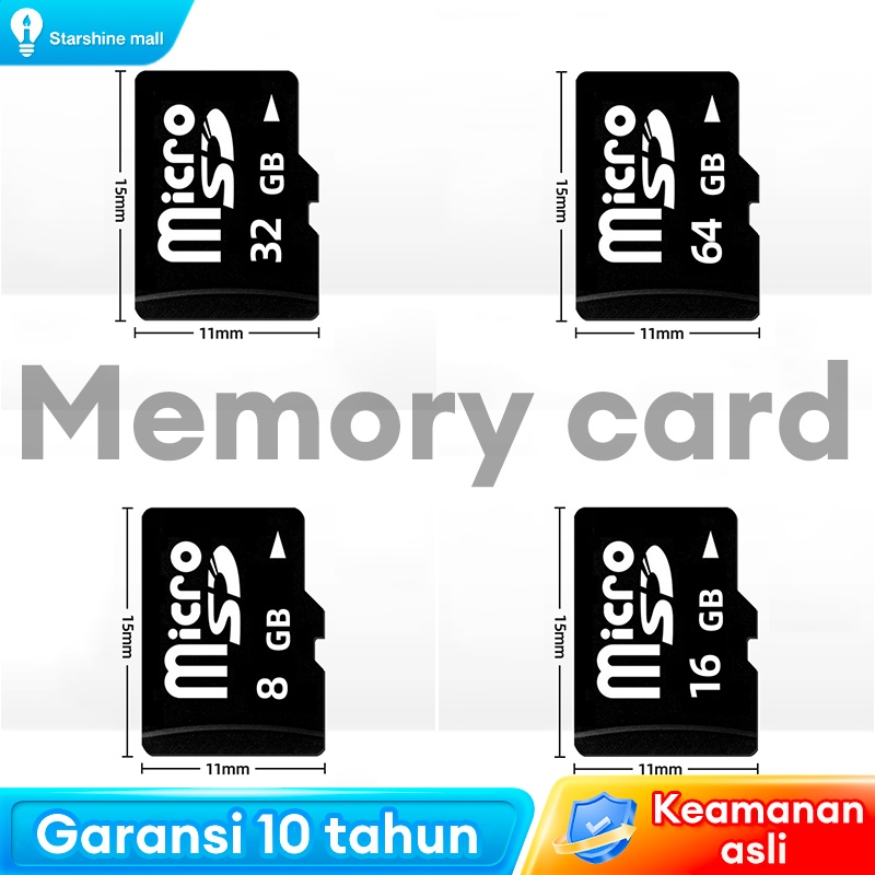 micro sd 8GB/16GB/32GB/64GB 170MB/s memory card hp ori Kartu memori TF mikro sd card
