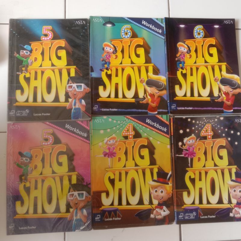 BUKU BIG SHOW STUDENT BOOK-WORKBOOK ORIGINAL