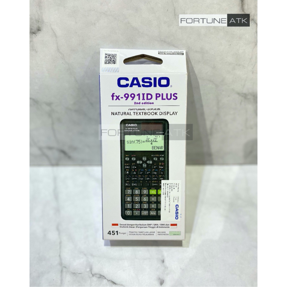 

CALCULATOR CASIO FX - 991ID PLUS 2ND EDITION