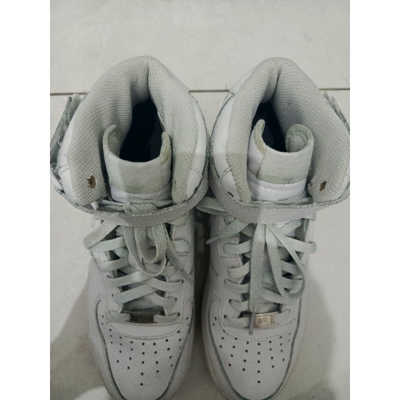 Sepatu Nike Air Force 1 High White (Mirror 1:1)