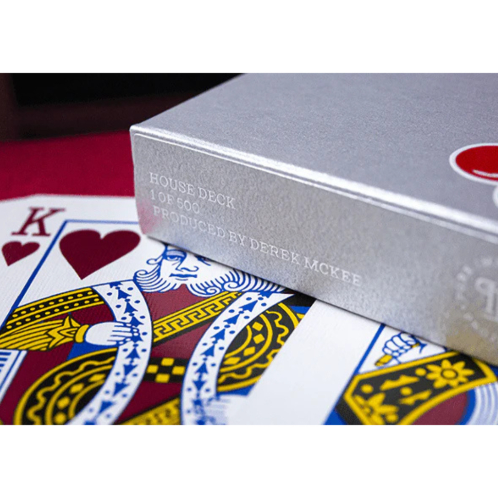 Kartu Remi Cherry Casino House Deck (McCarran Silver) Playing Cards by Pure Imagination Projects - M