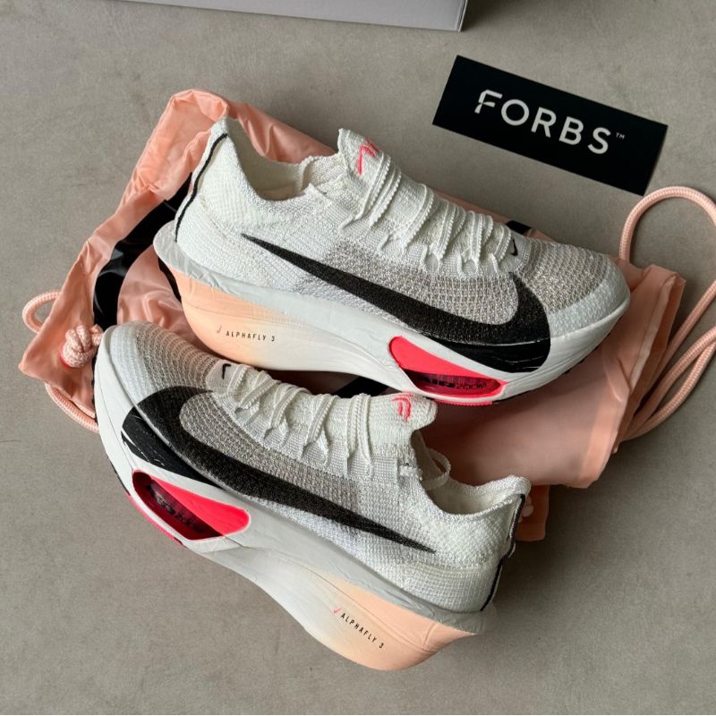 Nike Air Zoom Alphafly Next% 3 Sail White Black Light Crimson Guava Ice Punch Red || prototype tint