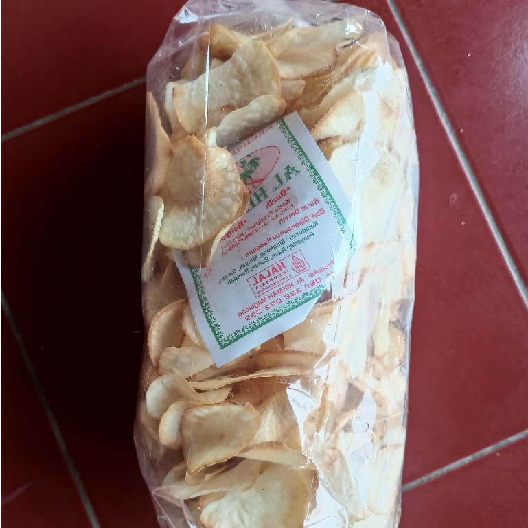 

KERIPIK SINGKONG ASIN 500 gr