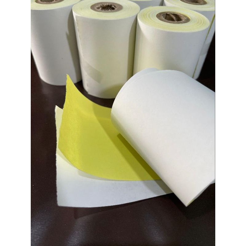 

Kertas kasir NCR 2PLY 75×60/2Rangkep putih kuning