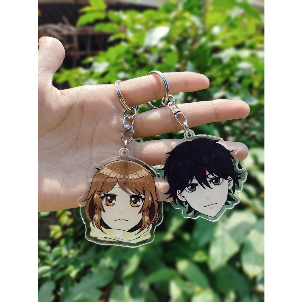 GANTUNGAN KUNCI/KEYRING AO HARU RIDE (Kou Mabuchi, Futaba Yoshioka)