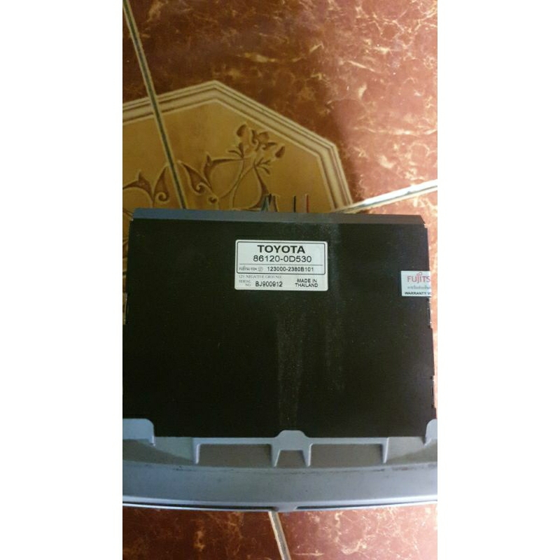 HEAD UNIT ORIGINAL YARIS BAKPAO 2012