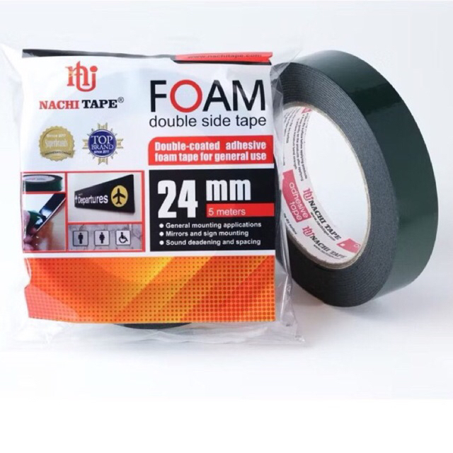 

NACHI Double Tape Foam / Double Tape Busa 24 mm x 5 m ori