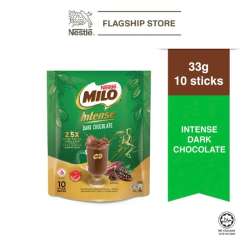 

Milo Intense Dark Chocolate 10x33gr