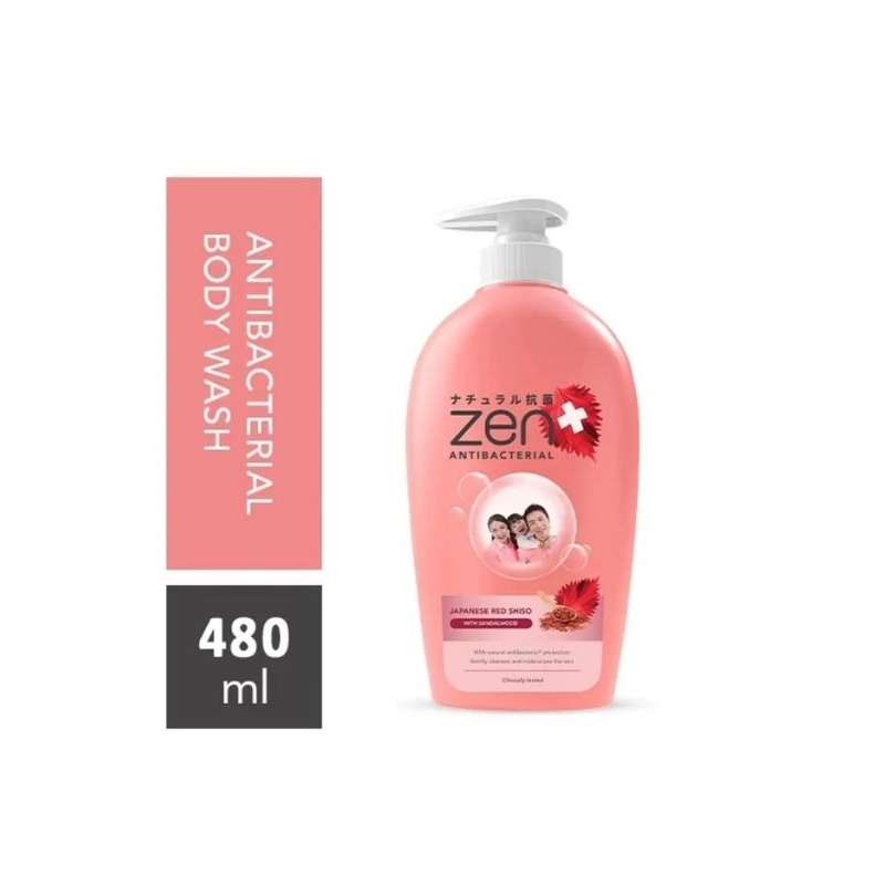sabun mandi cair Zen bodywash pump