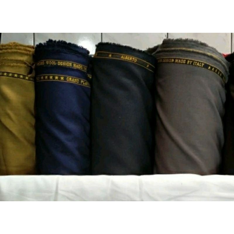 Kain Polyester Semi Wool woltx Jas Stelan & Celana Formal Bahan Premium Berkualitas