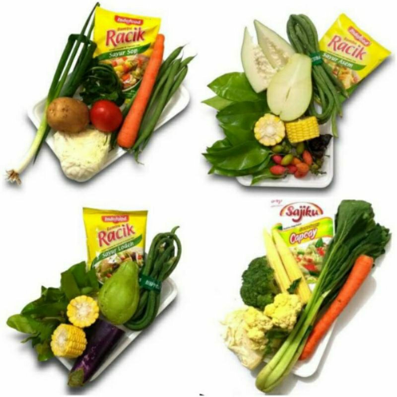 

aneka paket sayur pack plus bumbu
