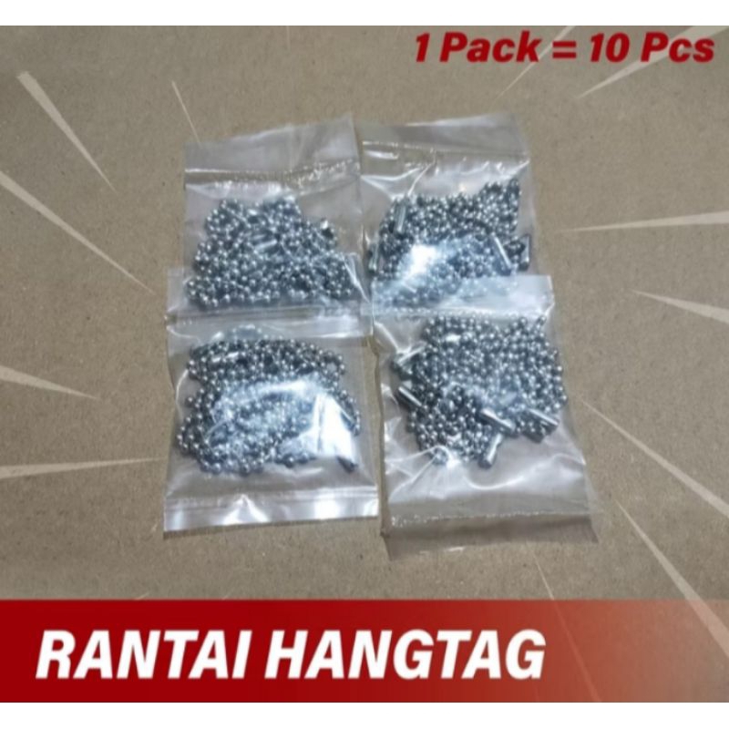 

Rantai biji lada hangtag gantungan label hangtag name