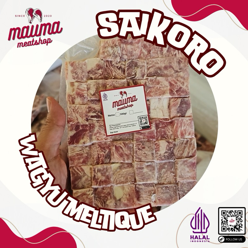 

Saikoro Wagyu Meltique / Saikoro Meltique Cube