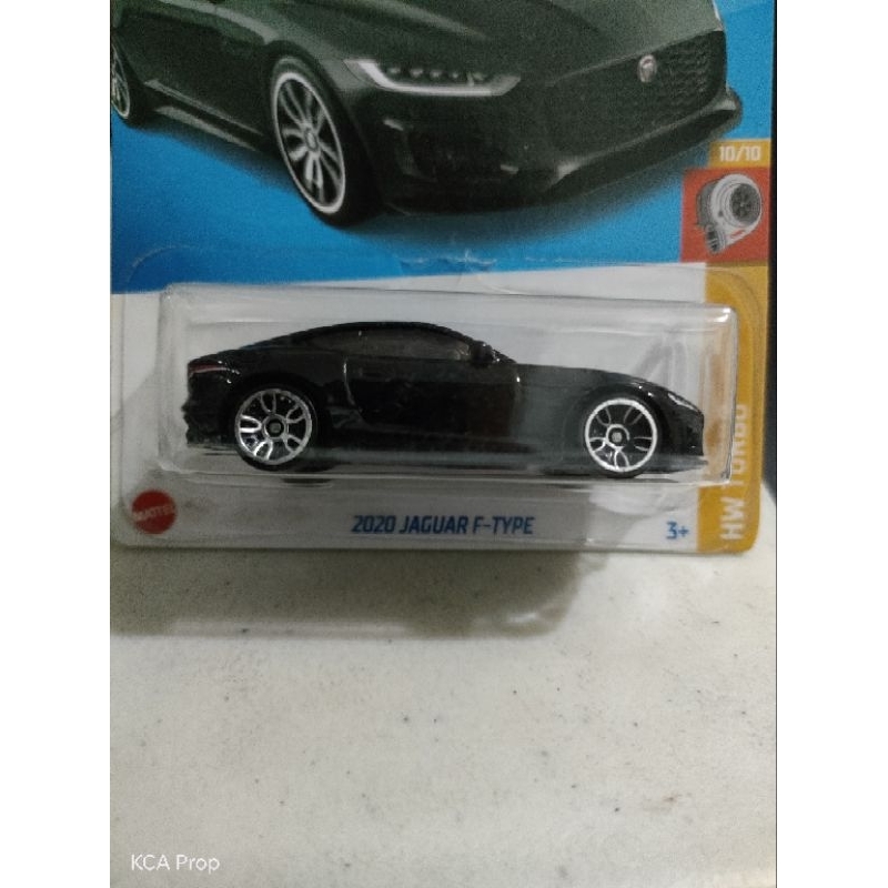 Hot Wheels 2020 Jaguar F-Type Black HW Turbo