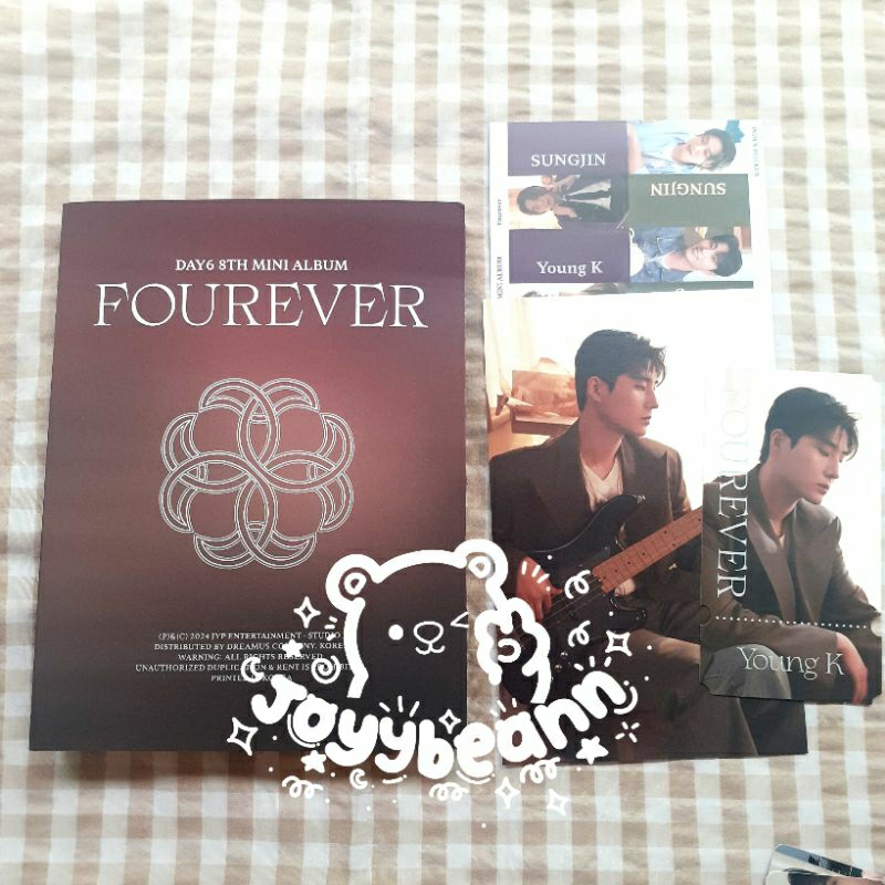 [Baca Deskripsi] DAY6 Fourever Photobook Album Only Brown ver.