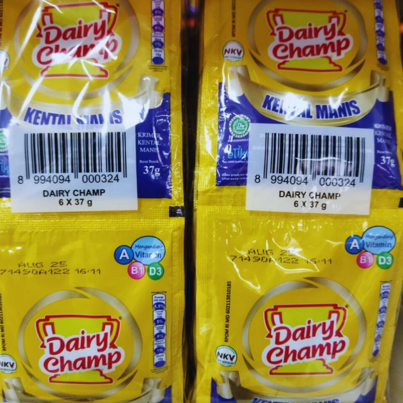 

Dairy champ susu kental manis 47g