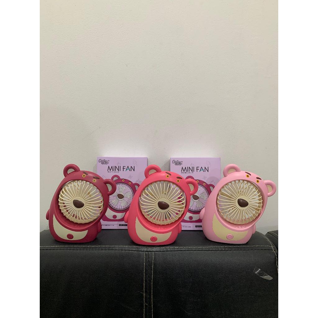 Kipas Angin Mini Portabel Usb Kipas Angin Mini Portable Tahan Lama Kipas Angin Sanrio KIpas Lotso