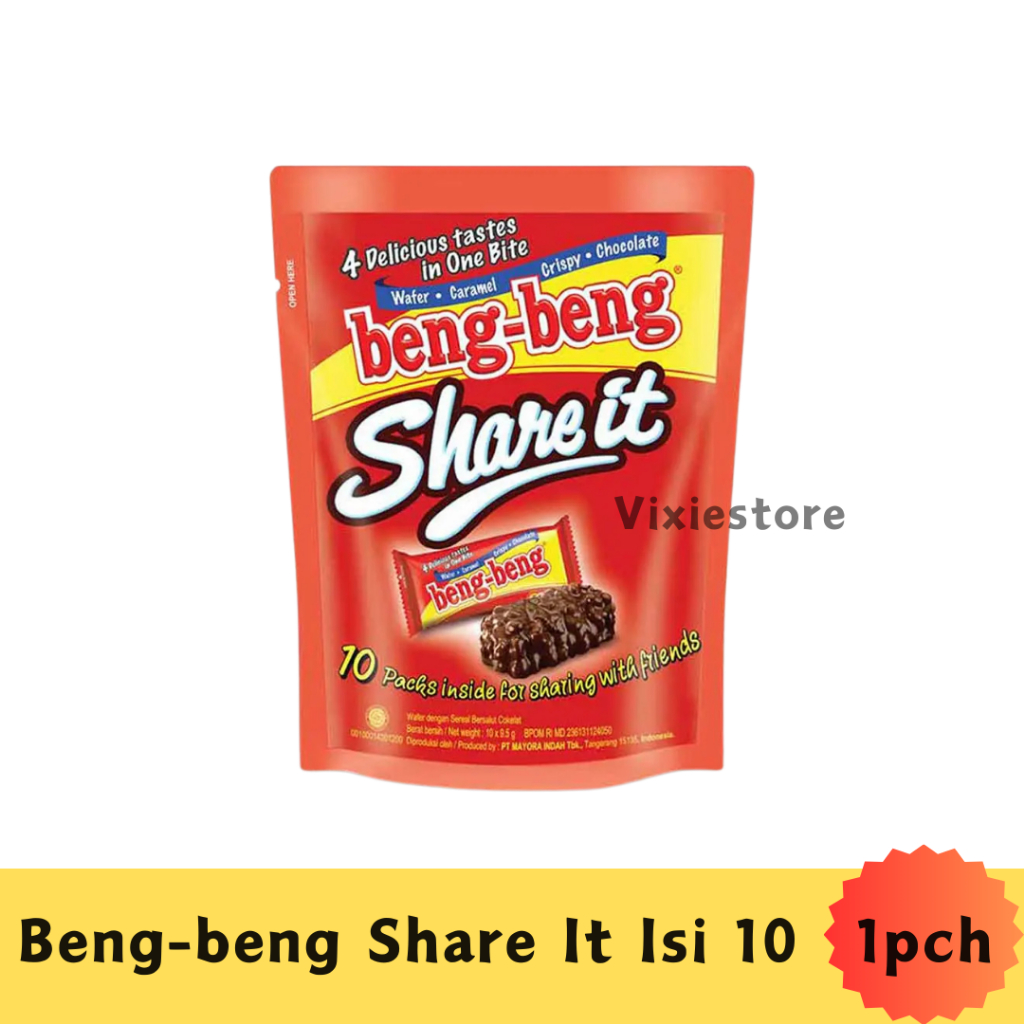 

Wafer Cokelat Coklat Beng Beng Share It Pouch Isi 10