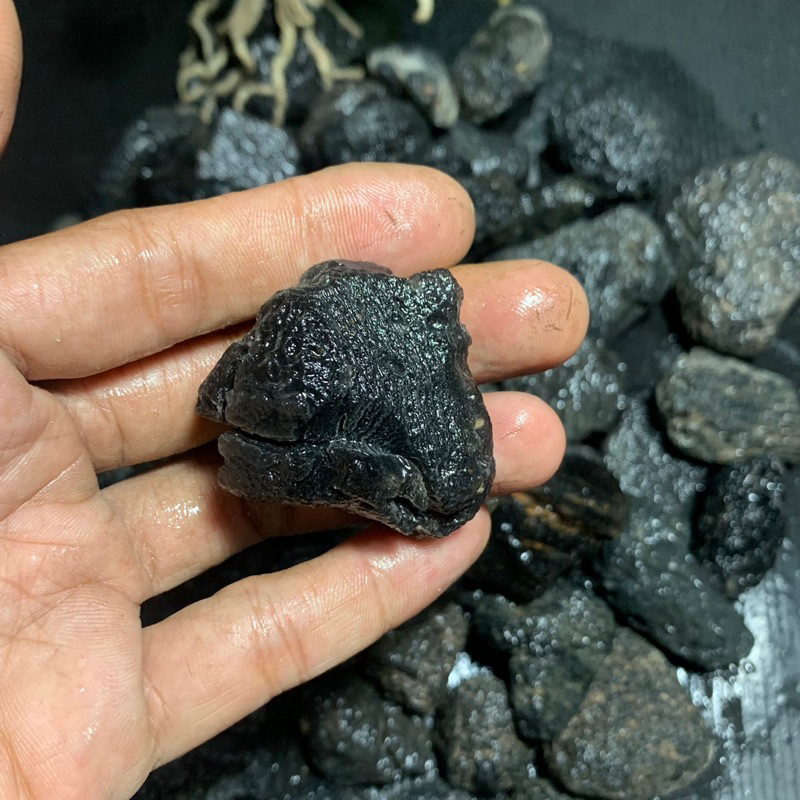 Batu meteor agni/bahanan meteor agni/bongkajan batu meteor agni natural 100%