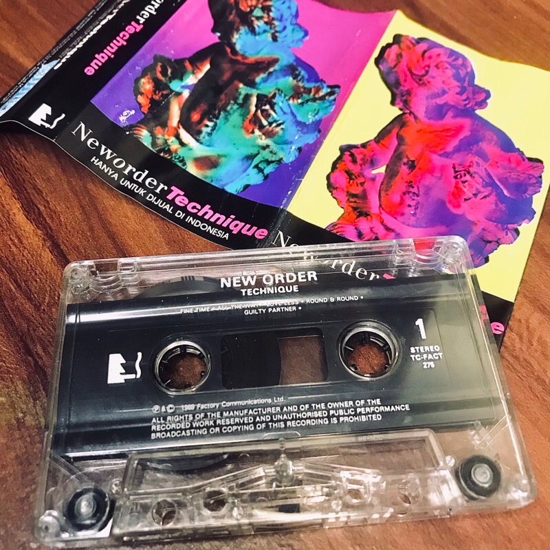 Kaset Pita New Order - Technique