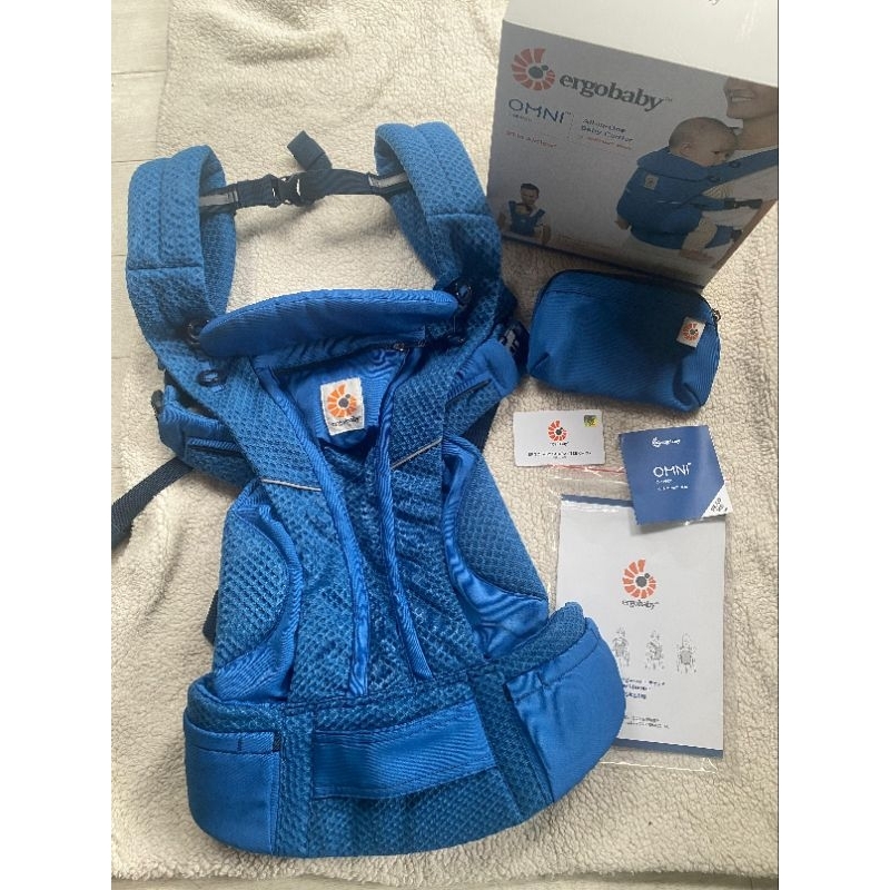 Preloved Ergobaby Omni Breeze - Saphire Blue