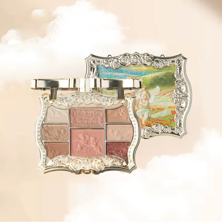 Cheerflor Revelation of the Angels Eyeshadow 8 Color Shimmer Matte Eye Shadow Palette