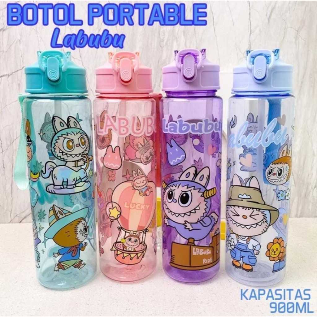 BOTOL MINUM SMIGGLE COLORFUL WARNA UK. 600ML