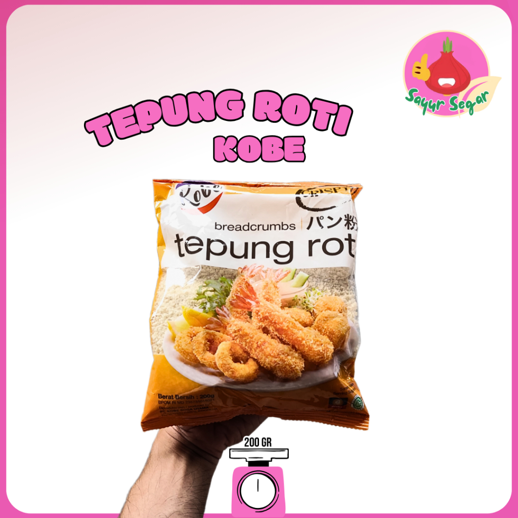 

Sayur Segar - Kobe Tepung Roti 200 gr / BreadCrumbs