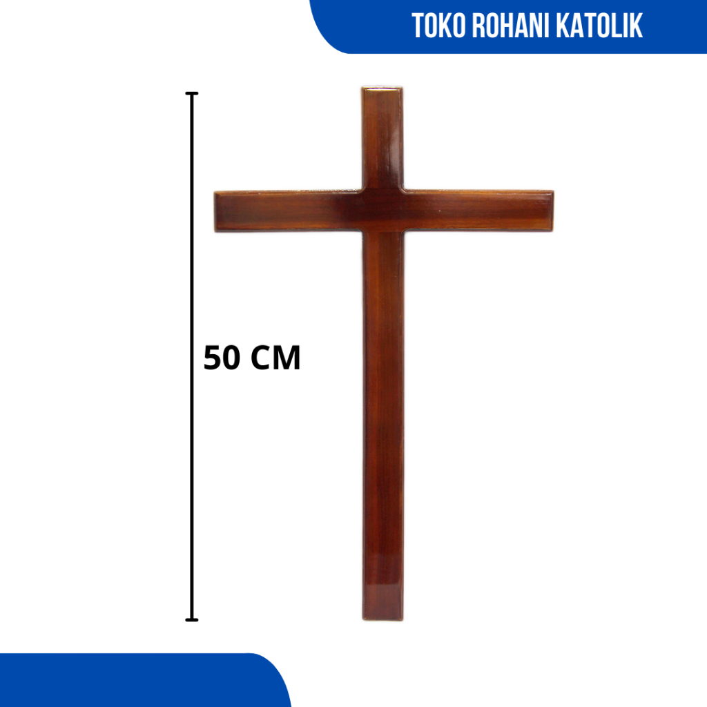 PROMO SALIB DINDING KRISTEN 50-80 CM (BESAR) / SALIB GANTUNG KRISTEN / SALIB DINDING UKURAN JUMBO /