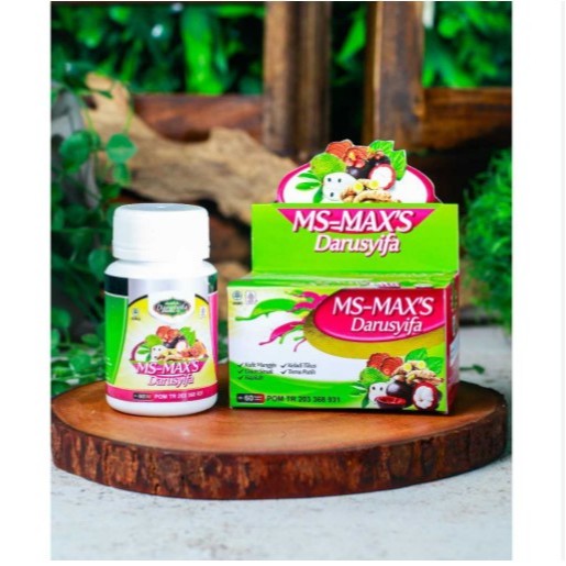 Kapsul Ms-Maxs  Darusyifa Ekstrak Kulit Manggis dan Sirsak - 60 kapsul