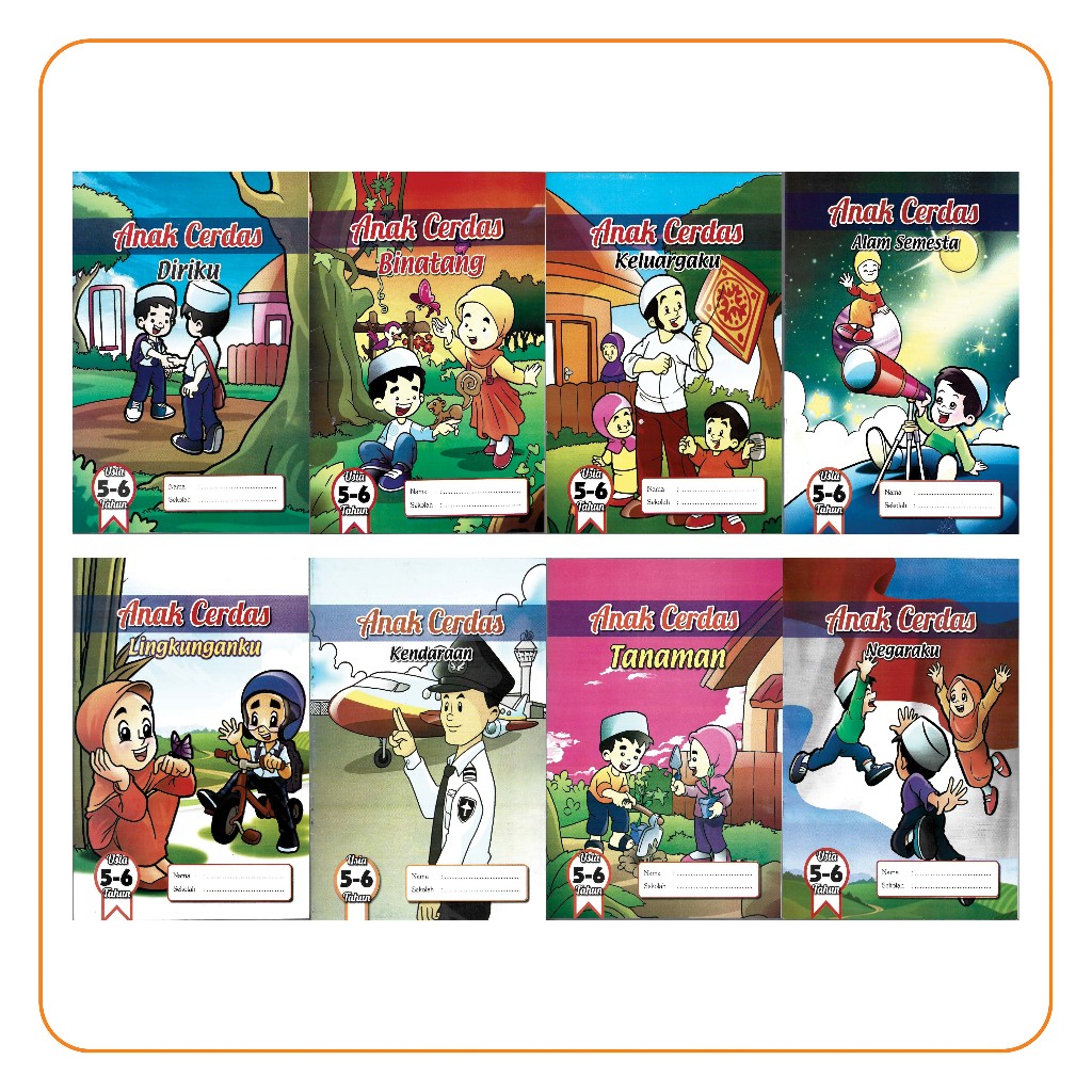 Buku Tematik PAUD K13 usia 5-6 tahun