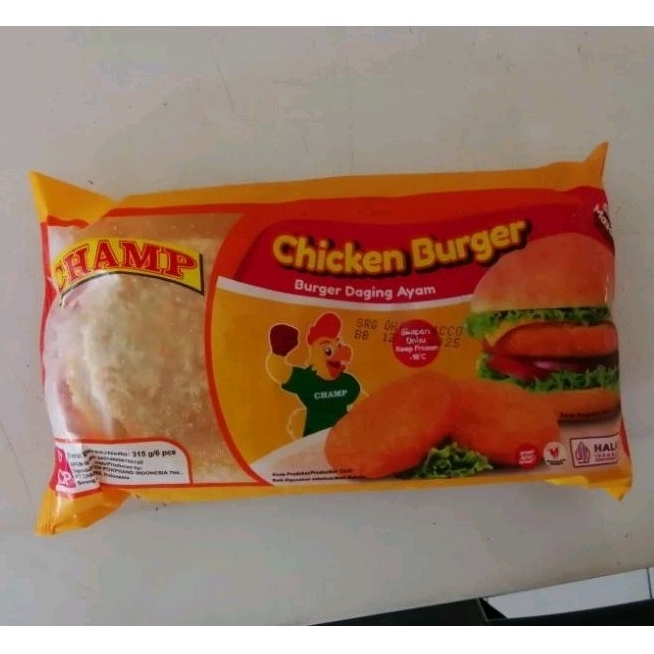 

Champ Chicken burger 315gr