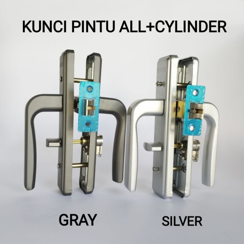 kunci pintu alumunium upvc toilet SILINDER / kamar mandi premium vapely