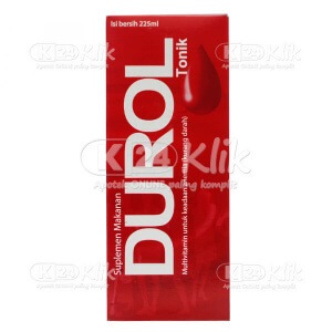 Durol Tonic 225ml (per Botol)