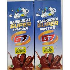 

Sari Kurma Super Pintar G7 ORIGINAL 100% Untuk Kecerdasan Anak