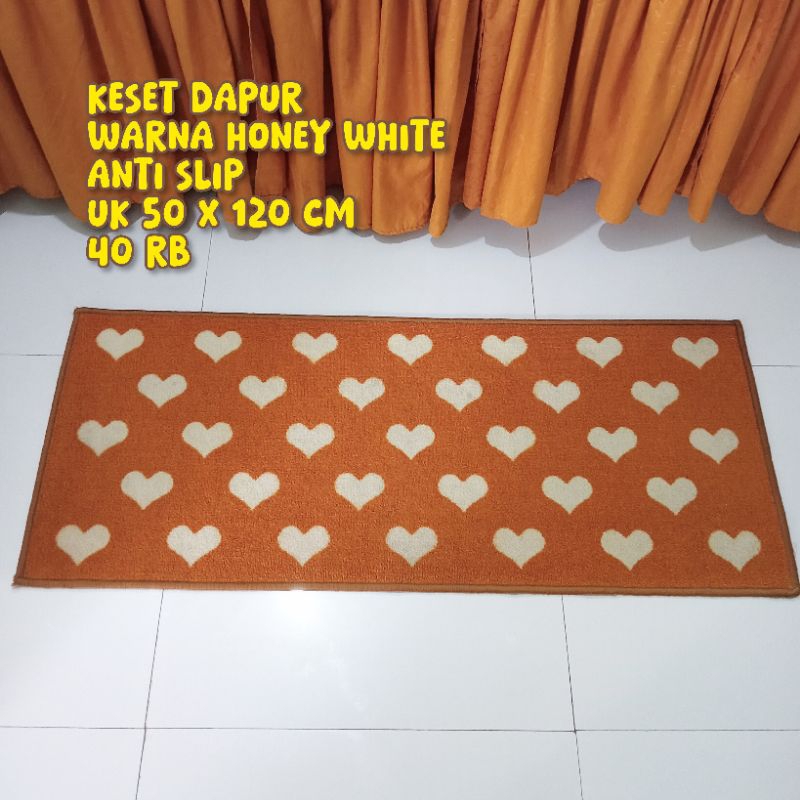 KESET DAPUR ANTI GESER KESET DAPUR ANTI SLIP KESET DAPUR MOTIF SET KESET DAPUR KUNING GEOMETRIS SET 