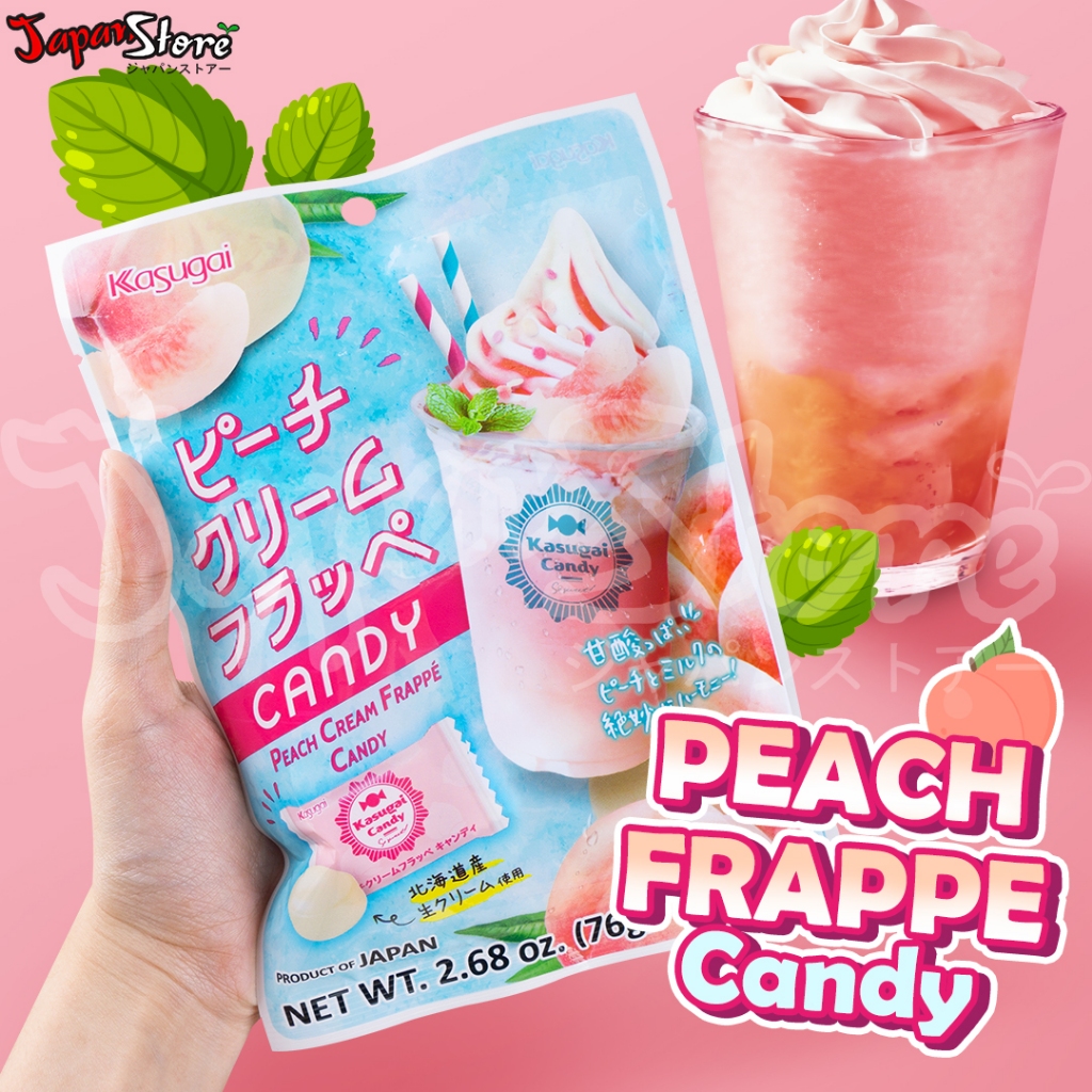 

Kasugai Peach Cream Frappe Candy