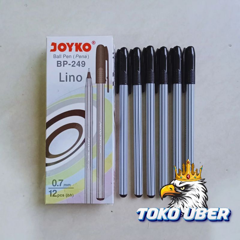

1 Lusin Pulpen Joyko Lino BP-249 Isi 12pcs
