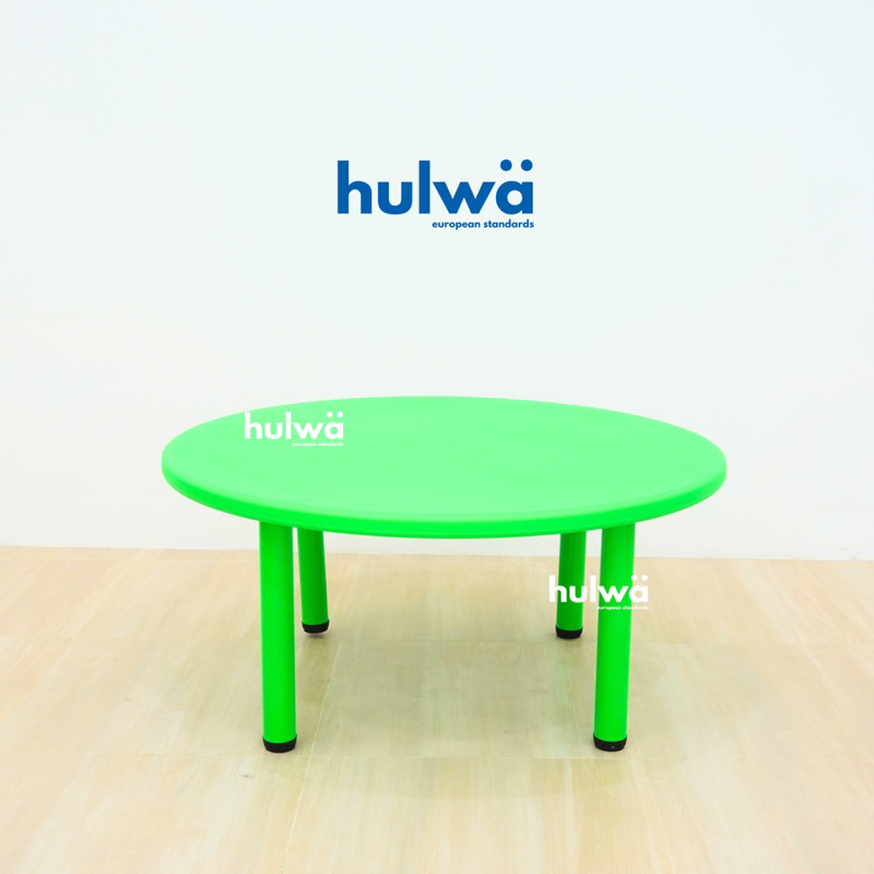 MEJA ANAK BULAT BUNDAR KAKI BESI KOKOH