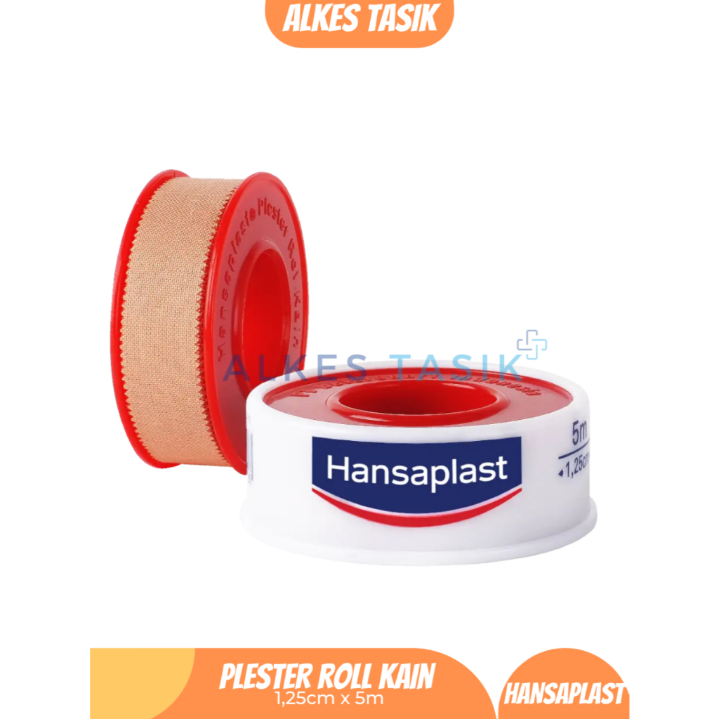 Hansaplast Plester Roll Kain Besar 1,25 Cm x 5 M