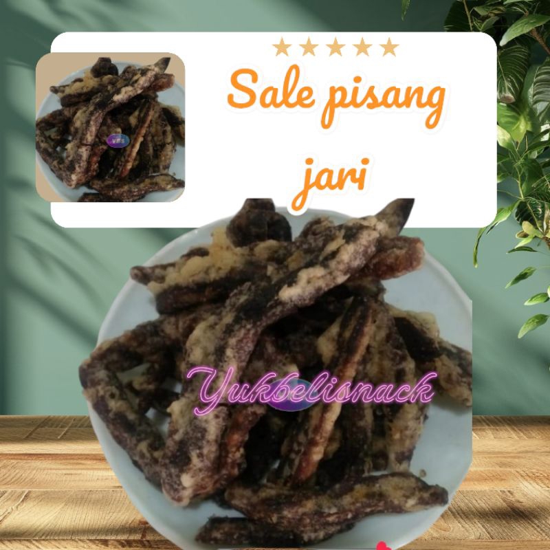 

sale pisang jari 500gr/pisang sale unyil