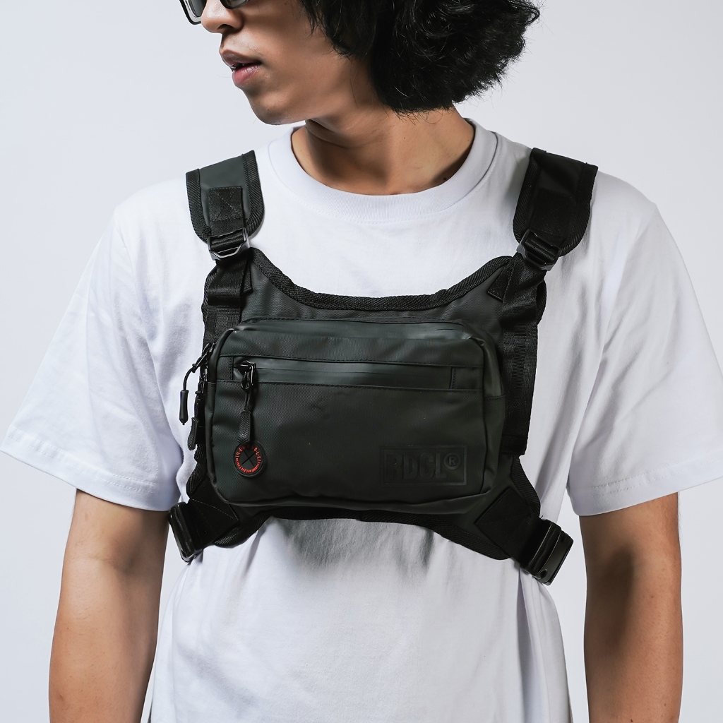 Redcable Chest Bag Tas Dada - Fiore Black